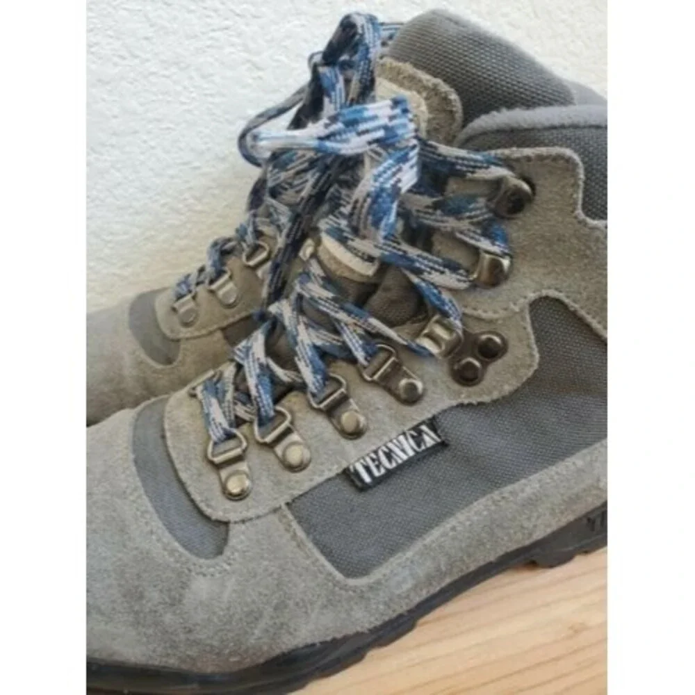 Tecnica Boots Women 9 Mesa Hike Trek Leather Gray Travel Outdoor Camp Athlete